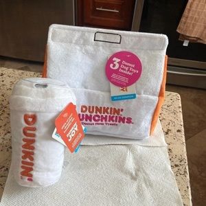 Bark Dunkin’ Donuts limiter Edition dog toys.